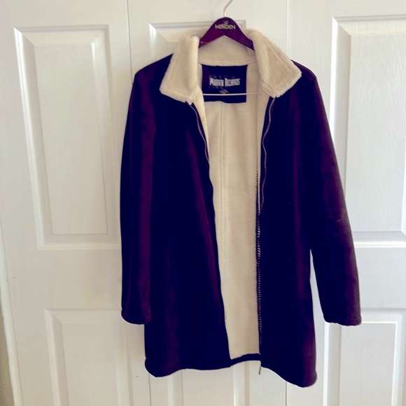 Marvin Richards Jackets & Blazers - Suede zippered coat